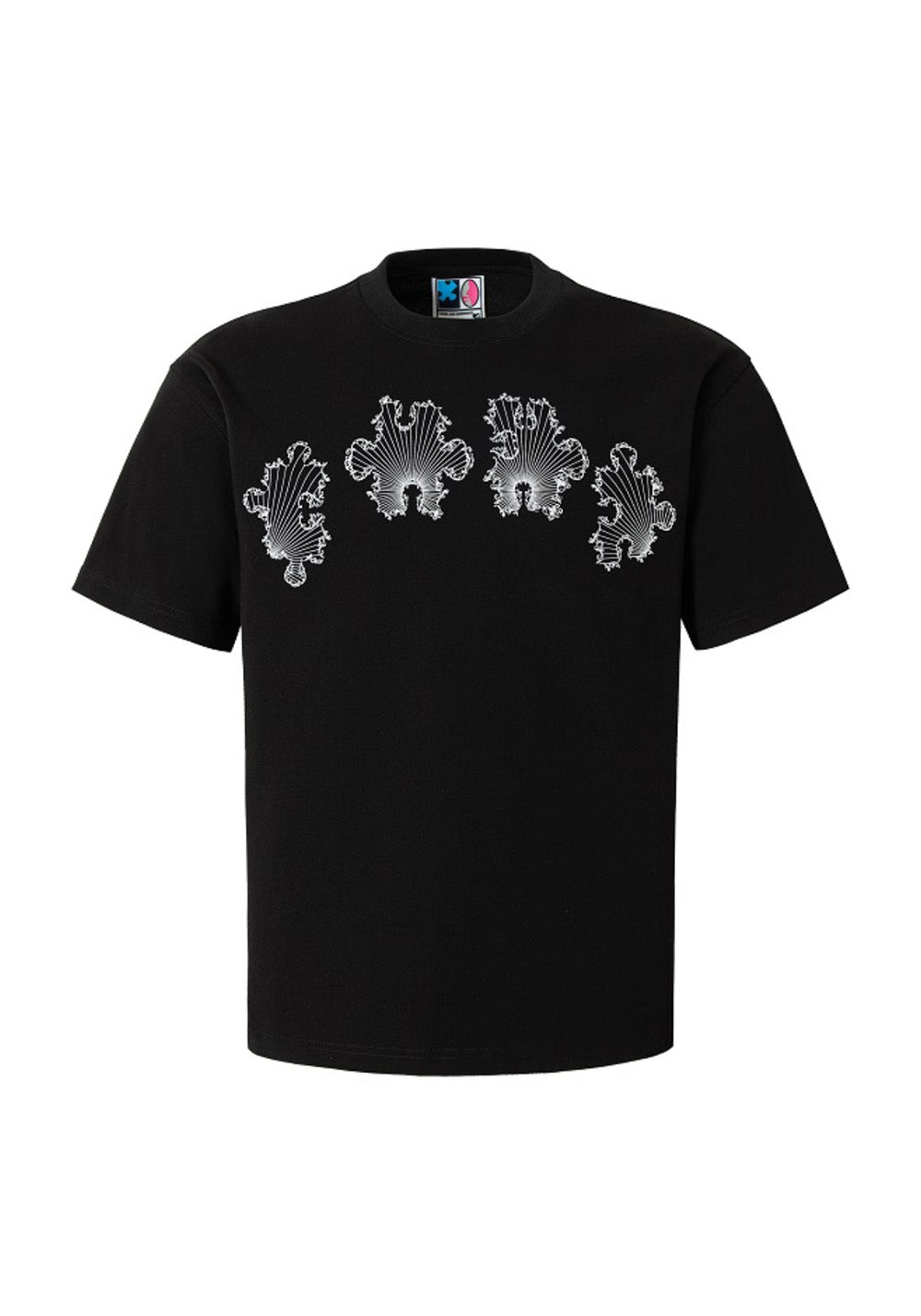 YADcrew丨YADcrew Baroque Mosaic Tee-Black - PSYLOS 1, YADcrew丨YADcrew Baroque Mosaic Tee-Black, T-Shirt, YADcrew•JAPAN, PSYLOS 1